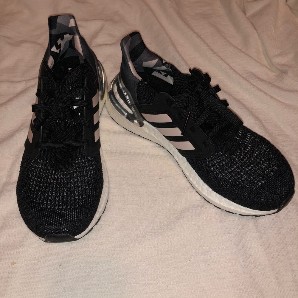 Adidas ultraboost 7.5 black and camo